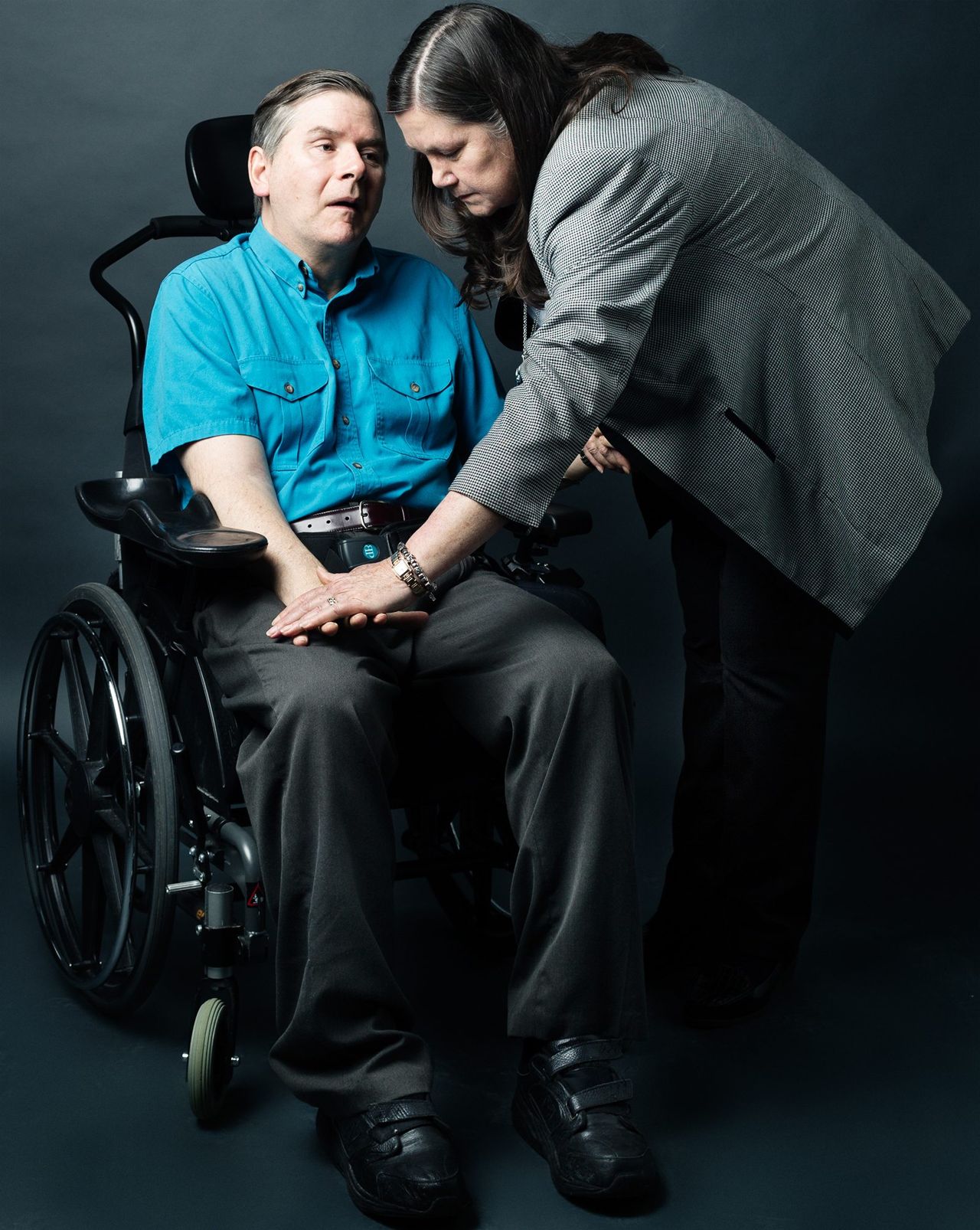 These beautiful portraits salute the unsung efforts of caregivers