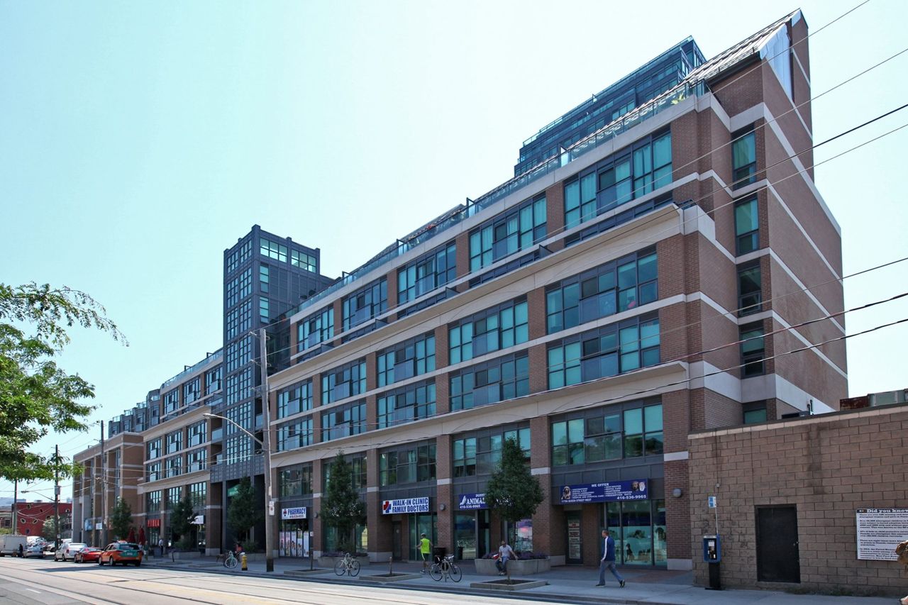 The condo for sale at 1169 Queen Street West