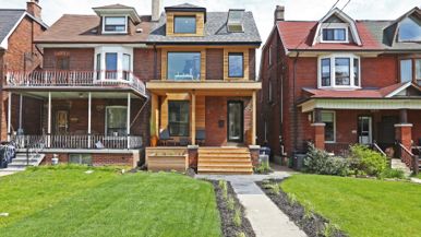 House of the Week: $1.8 million for a Roncesvalles house with lots of glass in the back