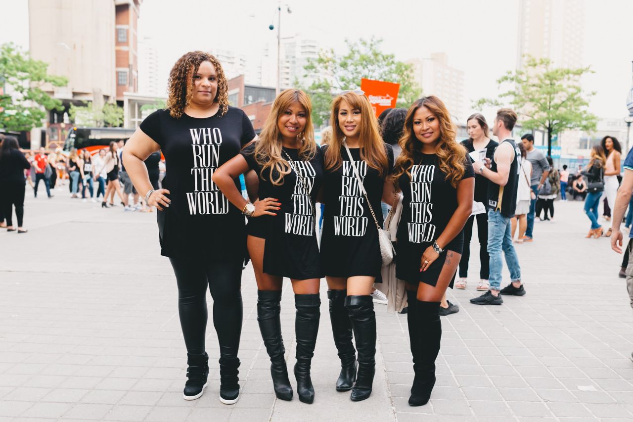 Street Style: Beyoncé fans at the Rogers Centre