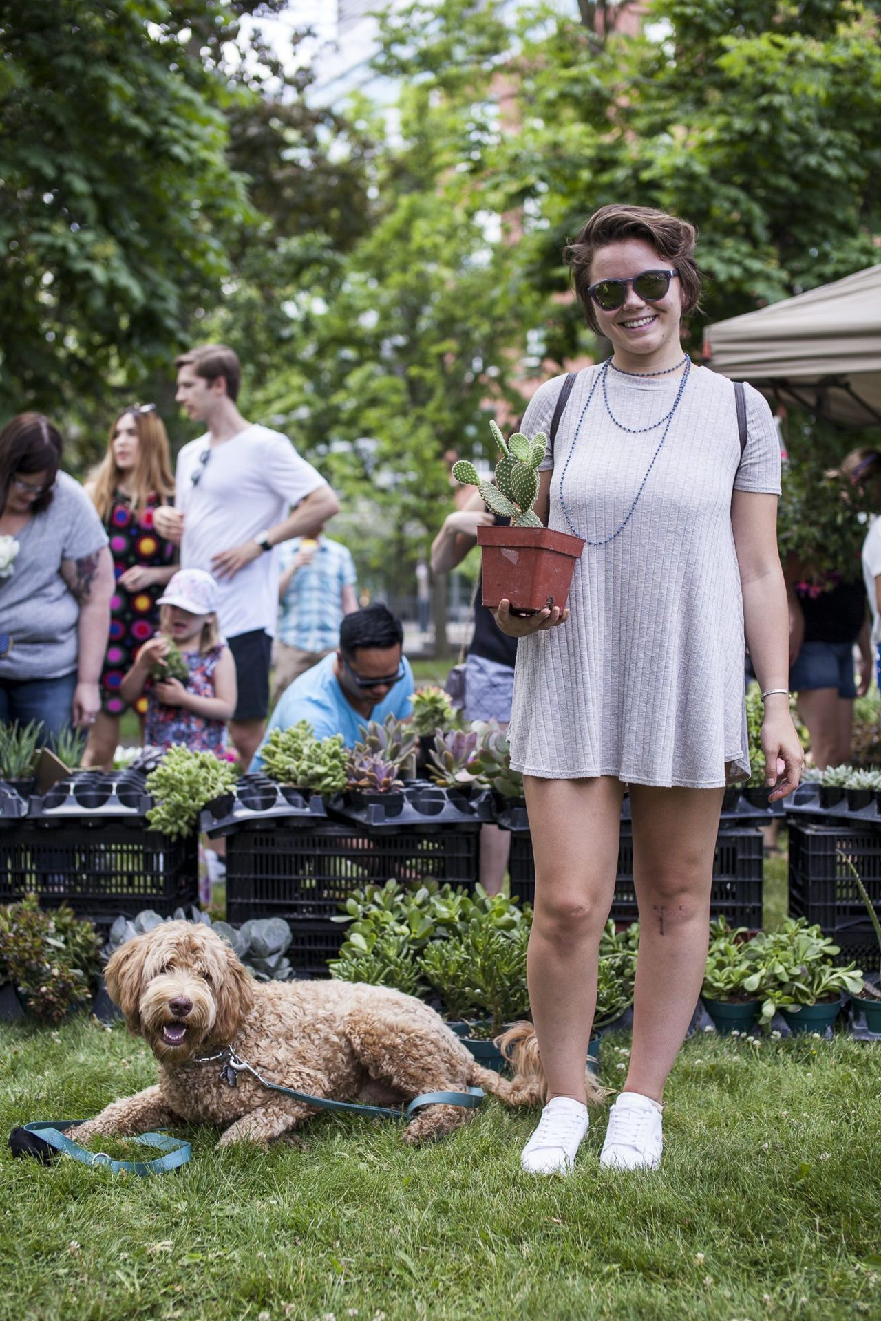 Street Style: Toronto Flower Market on Queen West