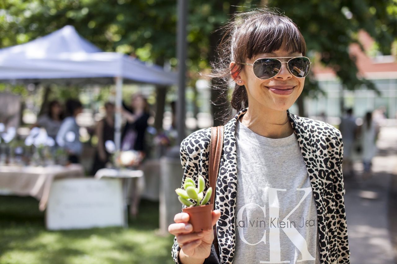 Street Style: Toronto Flower Market on Queen West