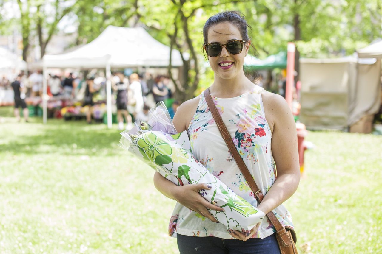 Street Style: Toronto Flower Market on Queen West