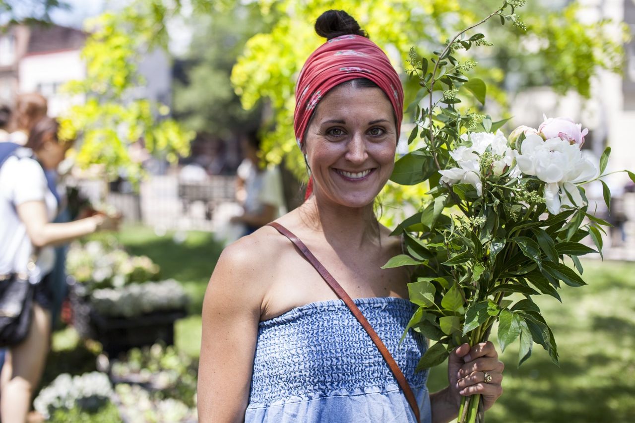 Street Style: Toronto Flower Market on Queen West
