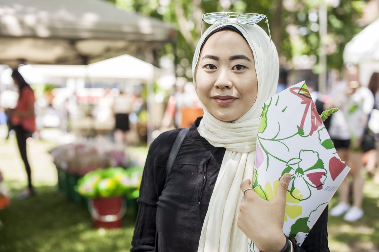 Street Style: Toronto Flower Market on Queen West