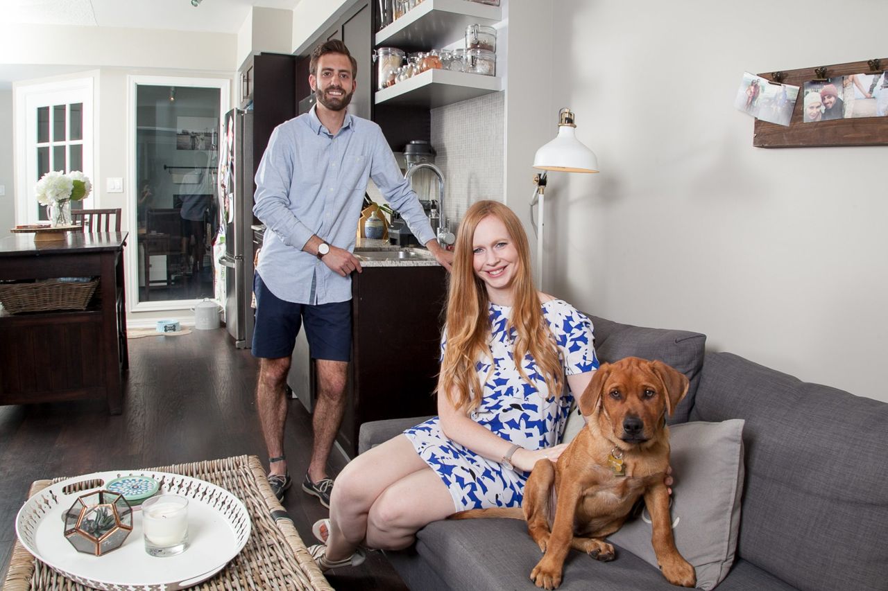 Alison Williams and Zach Brun