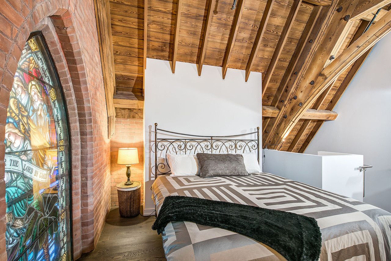 Condo of the Week: $1.5 million for a conversion condo with stunning stained glass