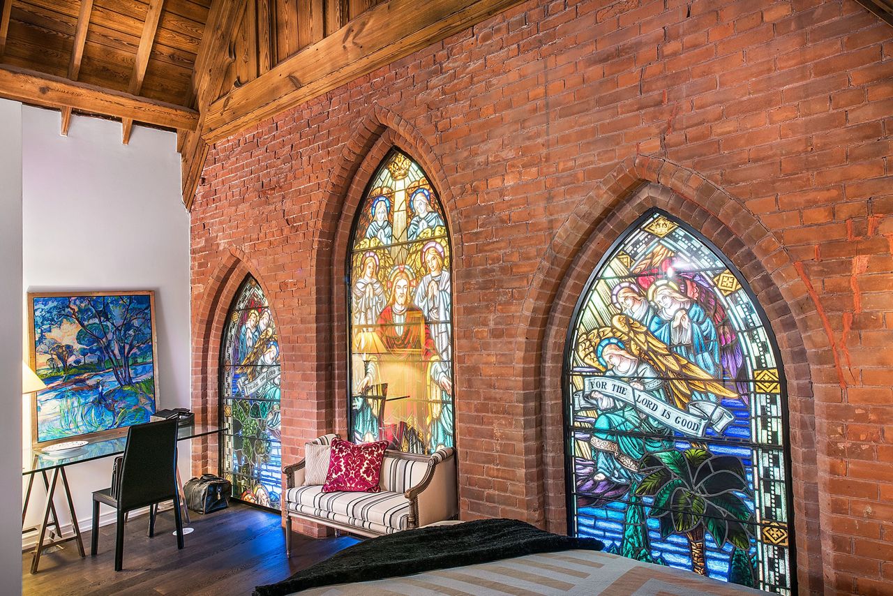 Condo of the Week: $1.5 million for a conversion condo with stunning stained glass