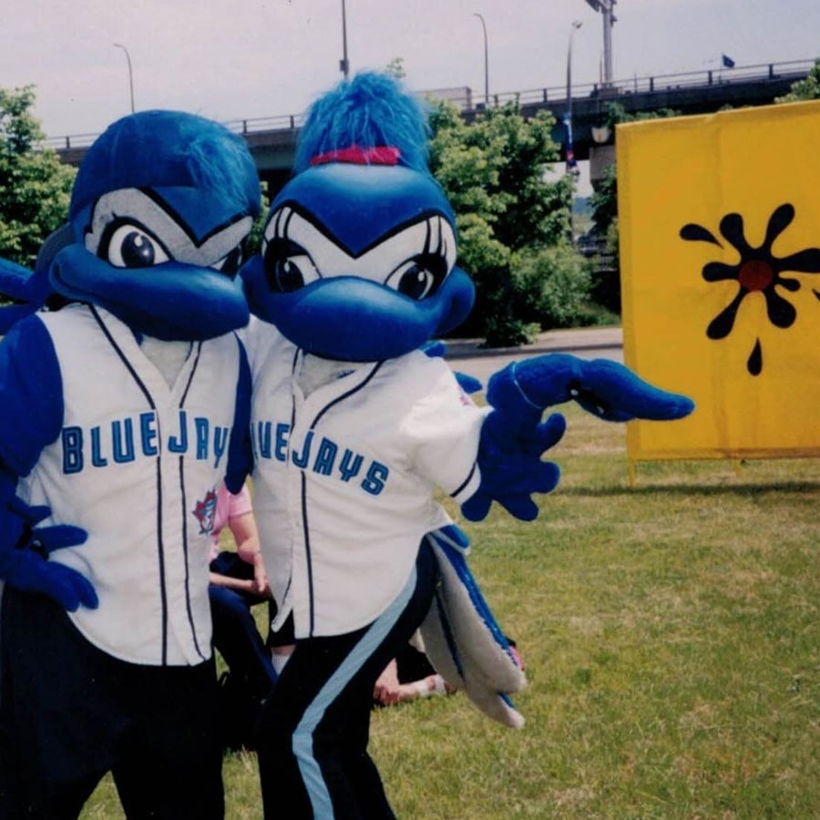 blue bird dress of toronto corp Custom Gown 