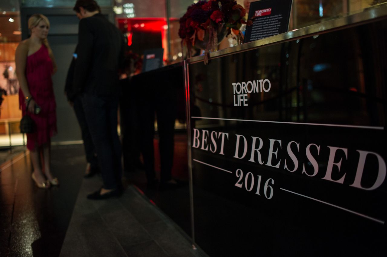 Toronto Life kicks off TIFF 2016 with its annual Best Dressed event