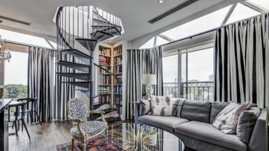 Condo of the Week: $800,000 for a penthouse with fashion sense