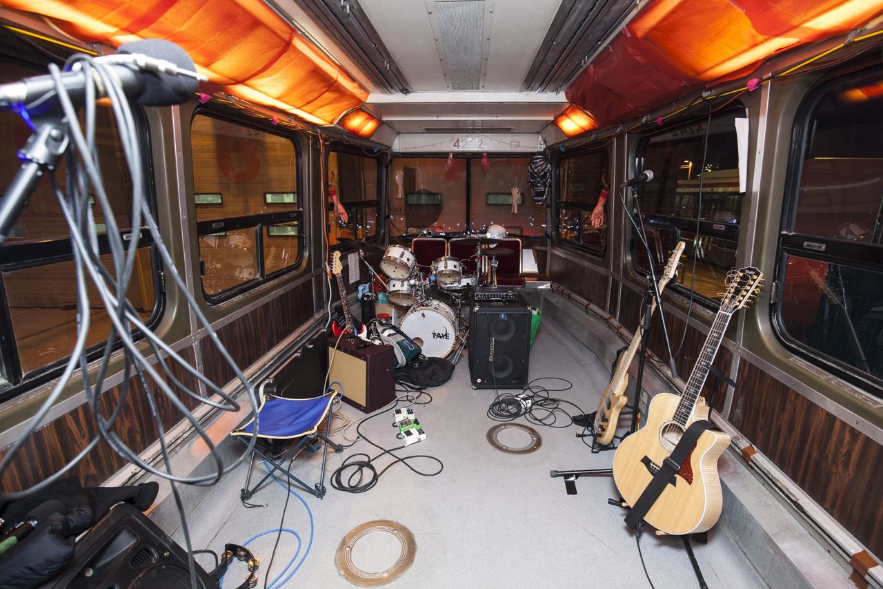This Toronto rock band played a concert on a packed streetcar