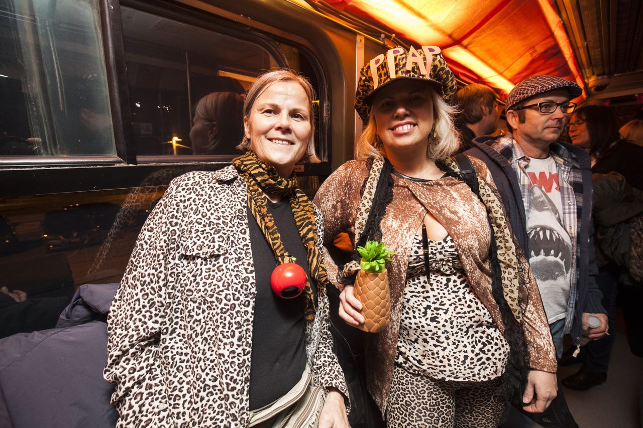 This Toronto rock band played a concert on a packed streetcar