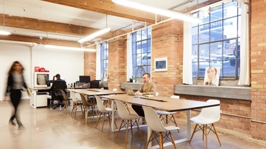 Inside The Station, where artsy freelancers enjoy natural light, potluck socials and life-drawing classes