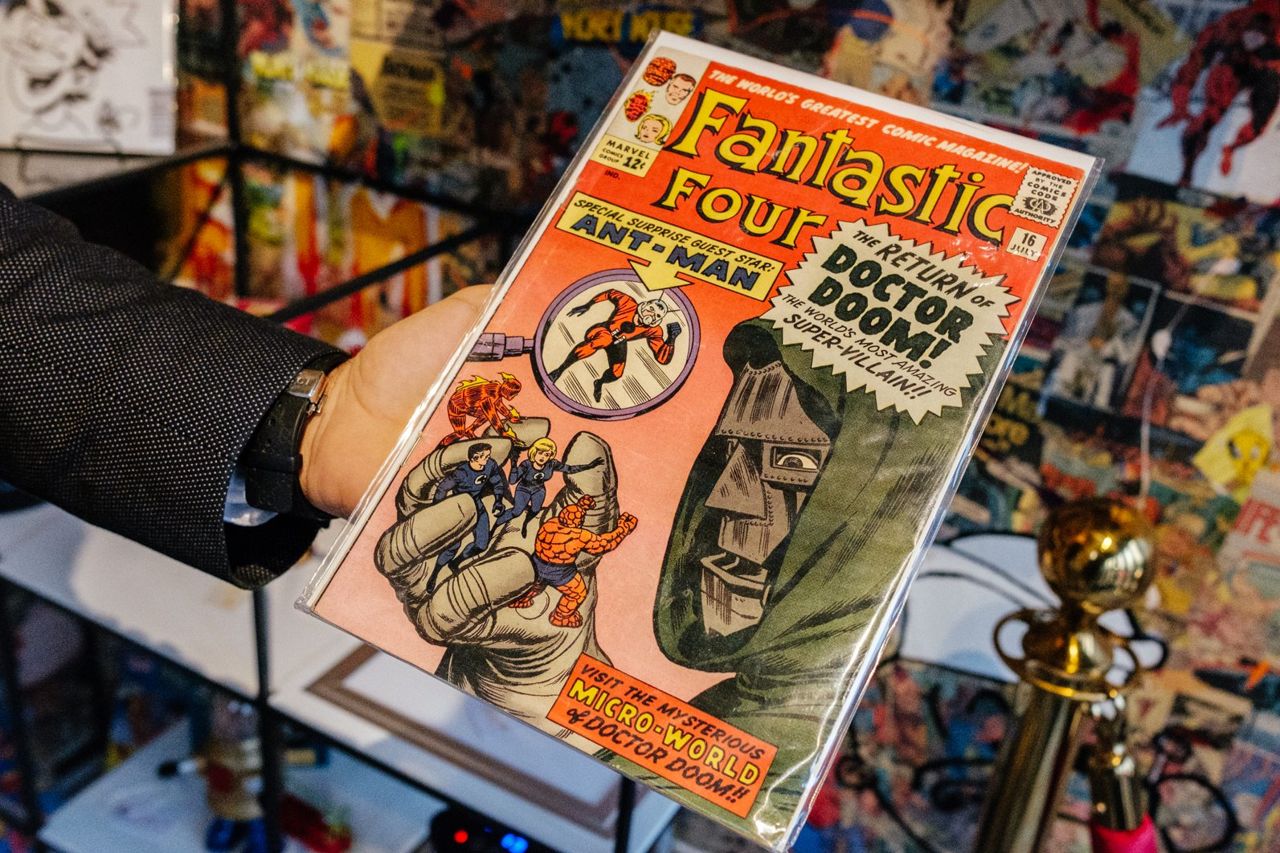 What's on the menu at Figures, a comic book–themed restaurant and bar in Yorkville