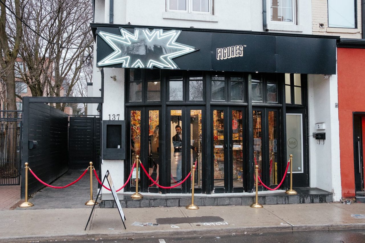 What's on the menu at Figures, a comic book–themed restaurant and bar in Yorkville