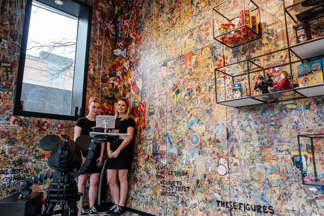 What's on the menu at Figures, a comic book–themed restaurant and bar in Yorkville