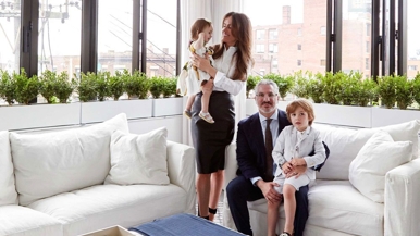 How a creative couple turned 3,000 square feet of old office space into a chic urban flat