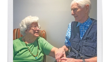 When I moved to a retirement home in my 80s,  I found true love