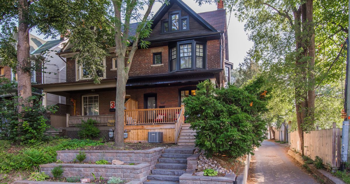 Rental of the Week 3,100 per month for two floors of an updated home