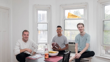 How a trio of elementary school friends found a shared apartment they could all afford