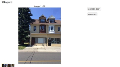 Someone is trying to rent out their unfinished basement as an apartment