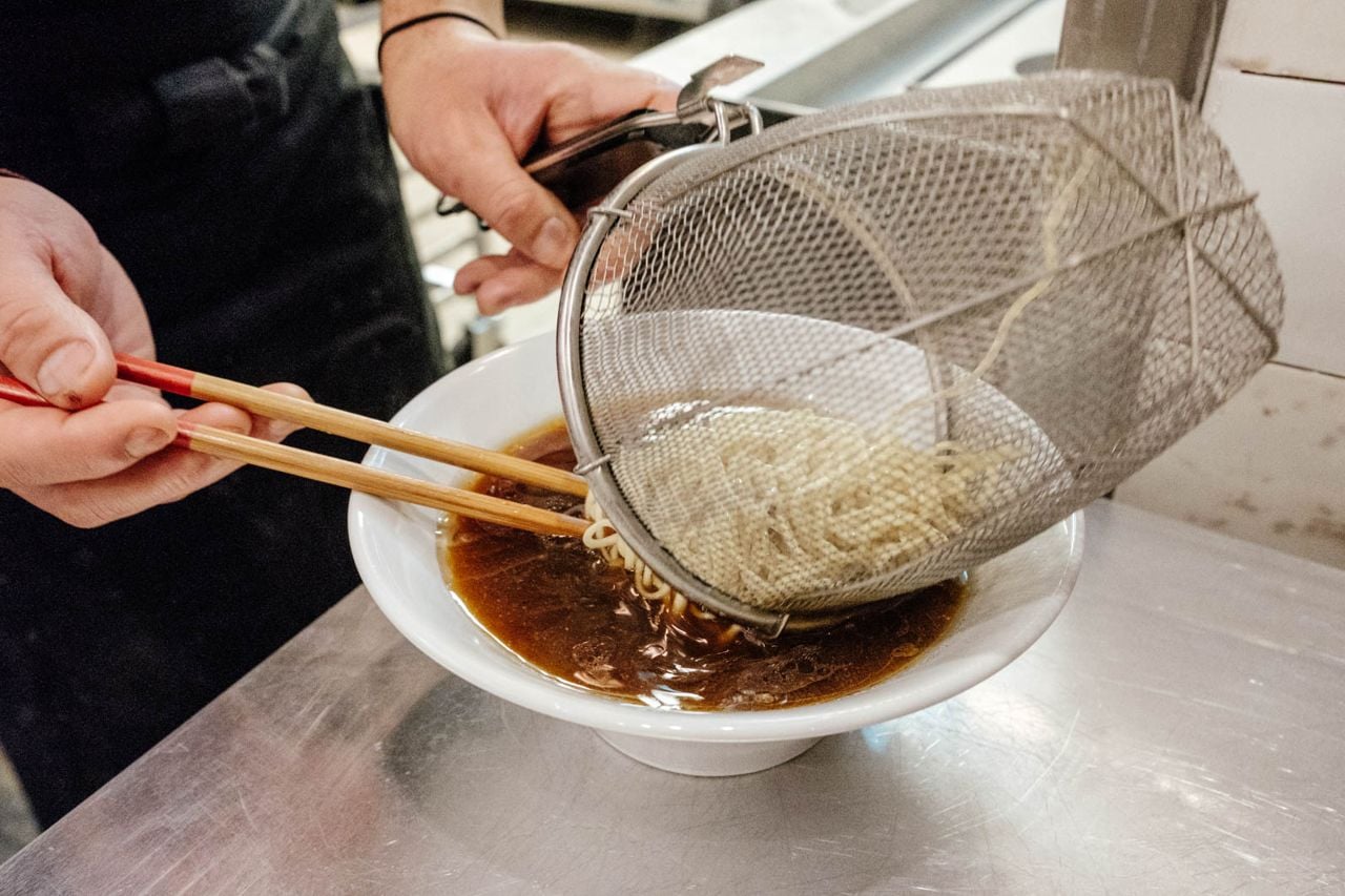 What's on the menu at Konjiki, the first North American location of Tokyo's Michelin-endorsed ramen shop