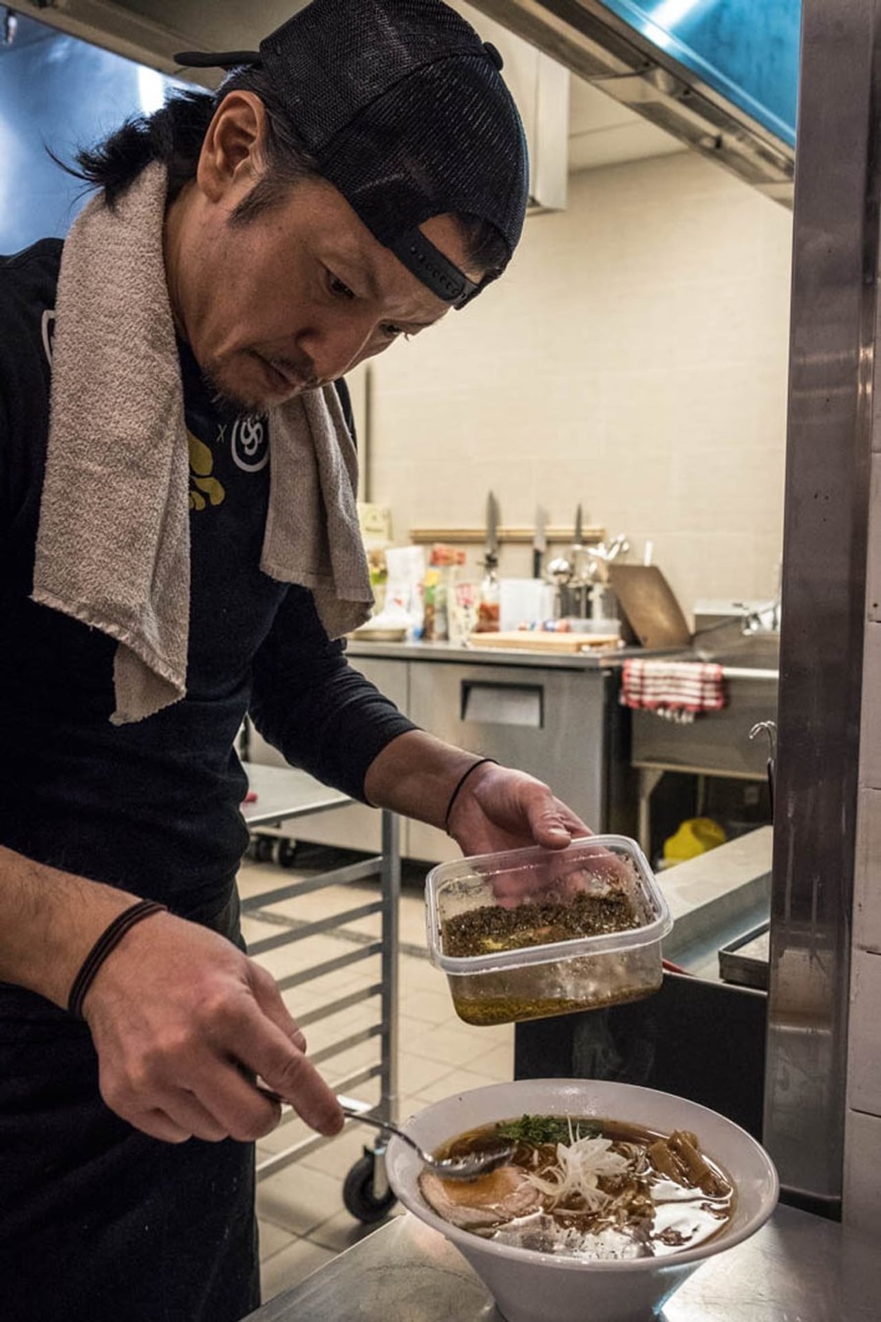 What's on the menu at Konjiki, the first North American location of Tokyo's Michelin-endorsed ramen shop