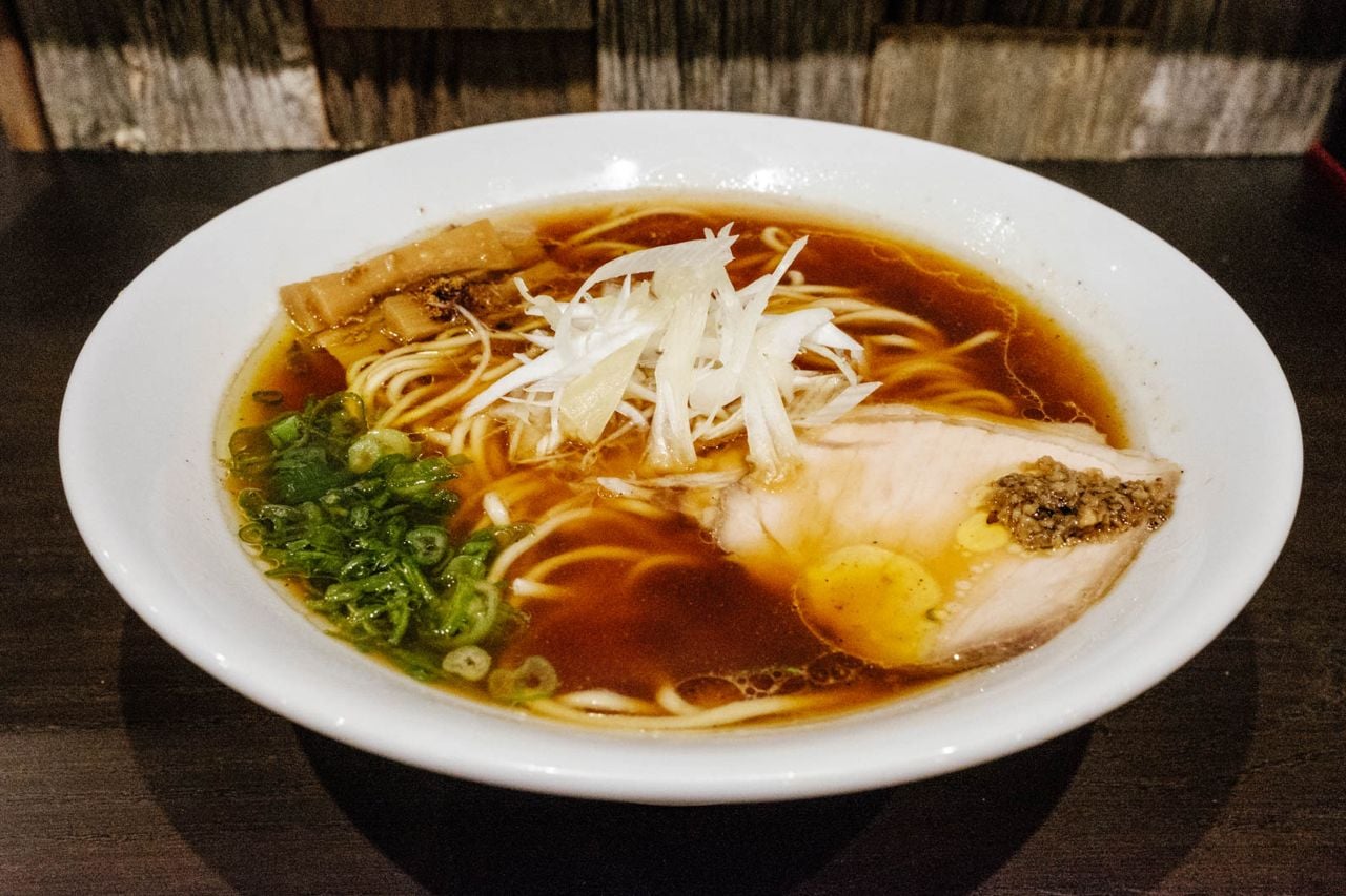 What's on the menu at Konjiki, the first North American location of Tokyo's Michelin-endorsed ramen shop