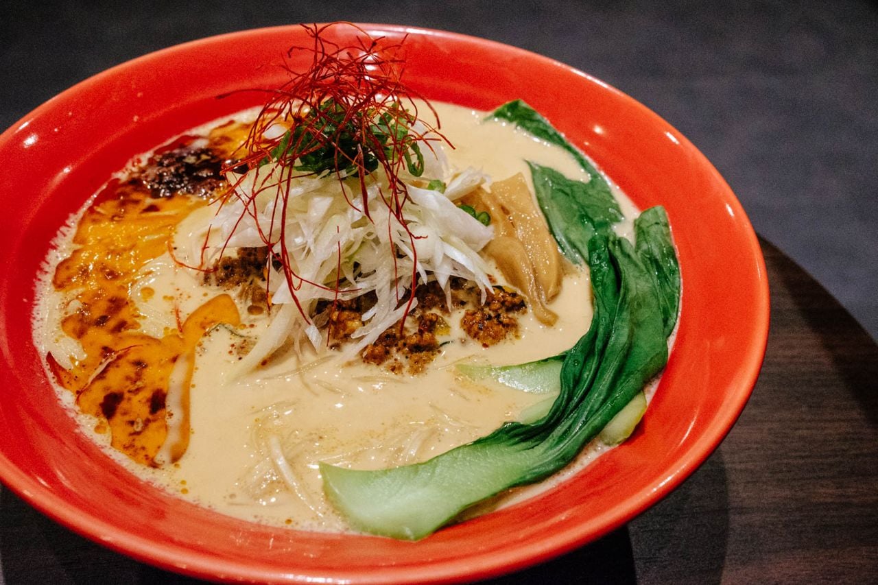 What's on the menu at Konjiki, the first North American location of Tokyo's Michelin-endorsed ramen shop