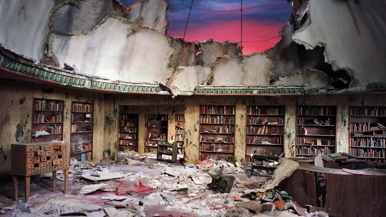 These artists create unbelievably detailed apocalyptic scenes—in miniature