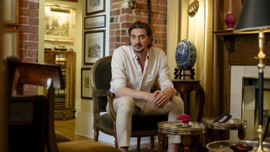 How an artist lives in a 350-square-foot suite at the Gladstone Hotel