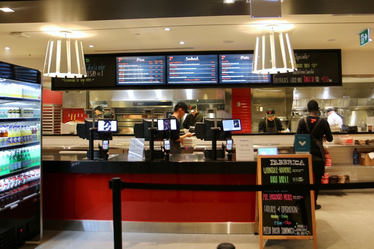 What's on the menu at Fabbrica's new grab-and-go location in the PATH