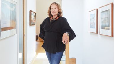 How an interior designer turned her neglected attic into a chic bedroom