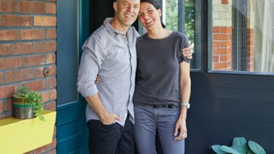 How a pair of interior designers turned their attic into a bright and beautiful family room