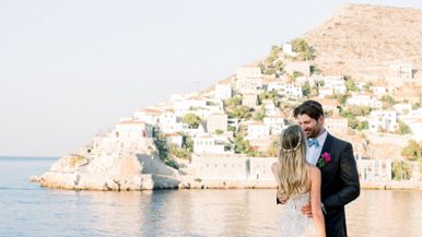 Real Weddings: Inside restaurateur Andreas Antoniou's three-day seaside celebration in Greece