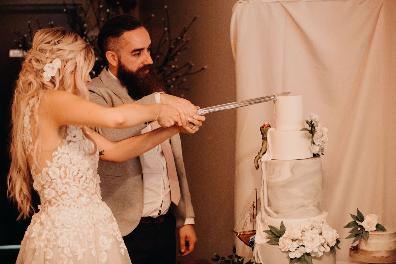 Real Weddings: Inside a lakeside family affair