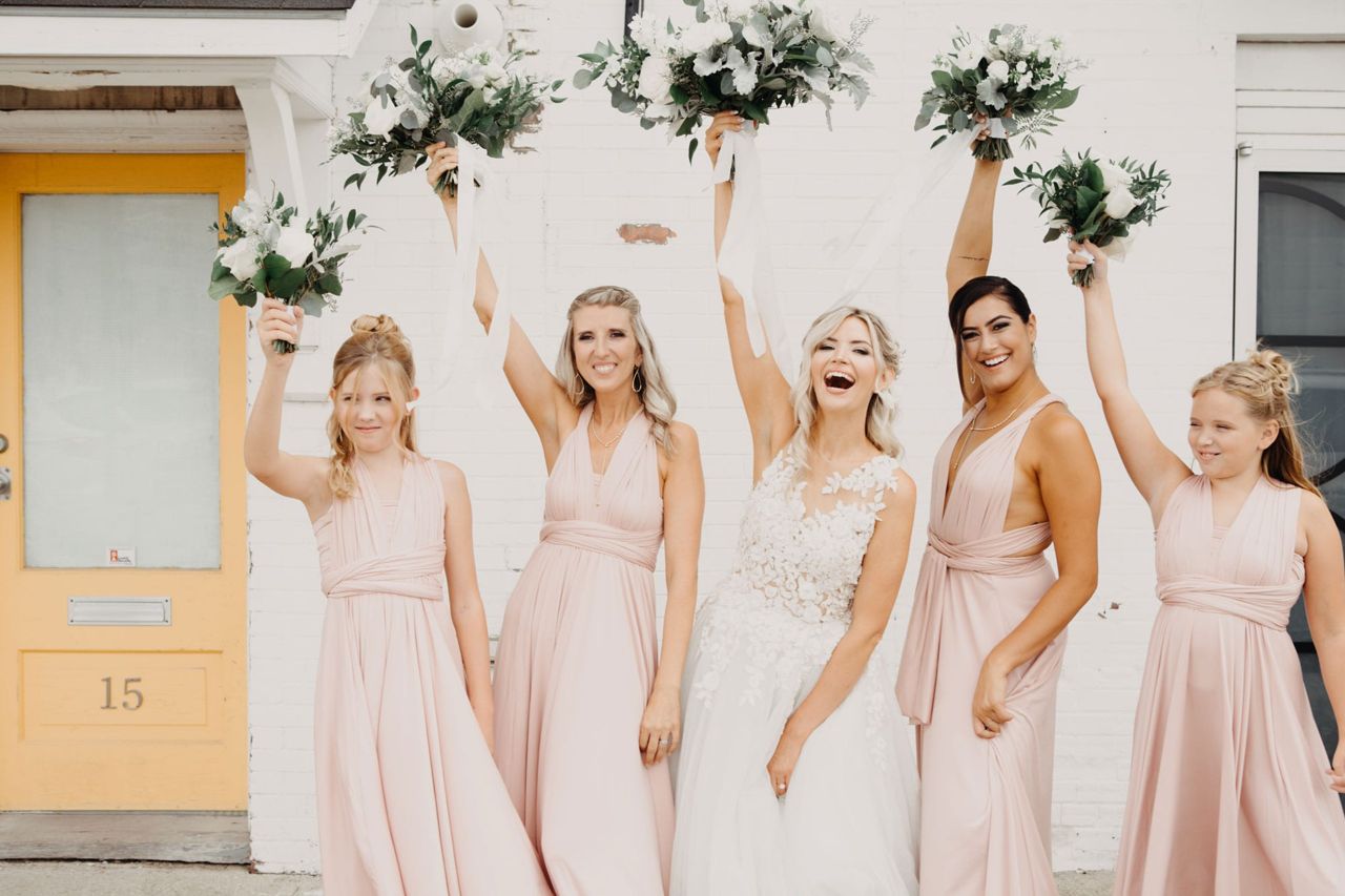 Real Weddings: Inside a lakeside family affair