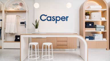 Inside Casper’s stunning new Sleep Shop with nap pods and pillow testing stations