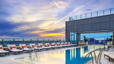 A weather-proof rooftop pool, a spa on a waterfall and other luxurious ways to pamper yourself this winter
