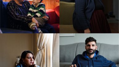 “We hid the children under clothes and bedding so ISIS wouldn’t take them”