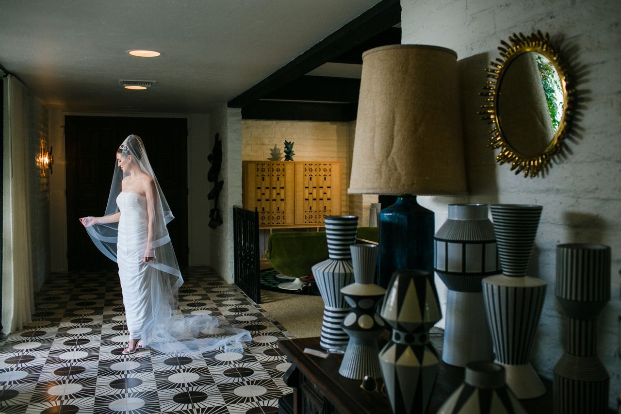 Real Weddings: Inside a breezy Palm Springs celebration