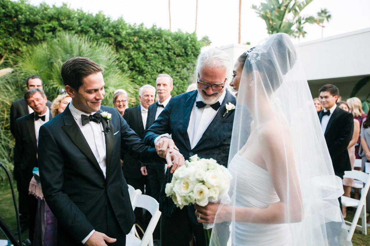Real Weddings: Inside a breezy Palm Springs celebration