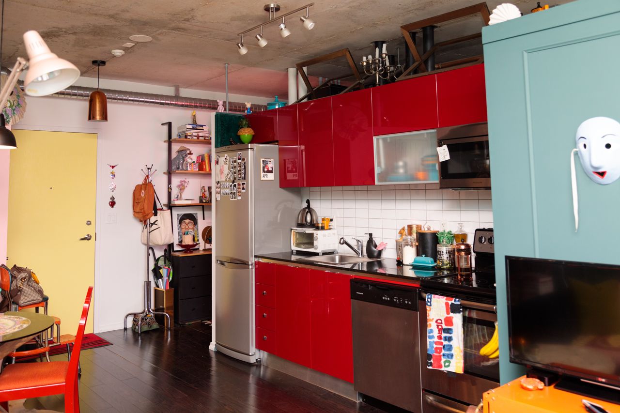 How a pair of 30-something guys live in 540 square feet