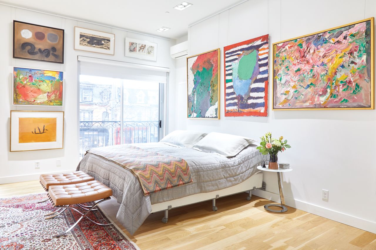 Inside an artist's gallery-like home above his old art store