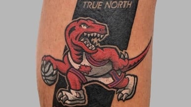 These are the best (and worst) Raptors' tattoos in Toronto