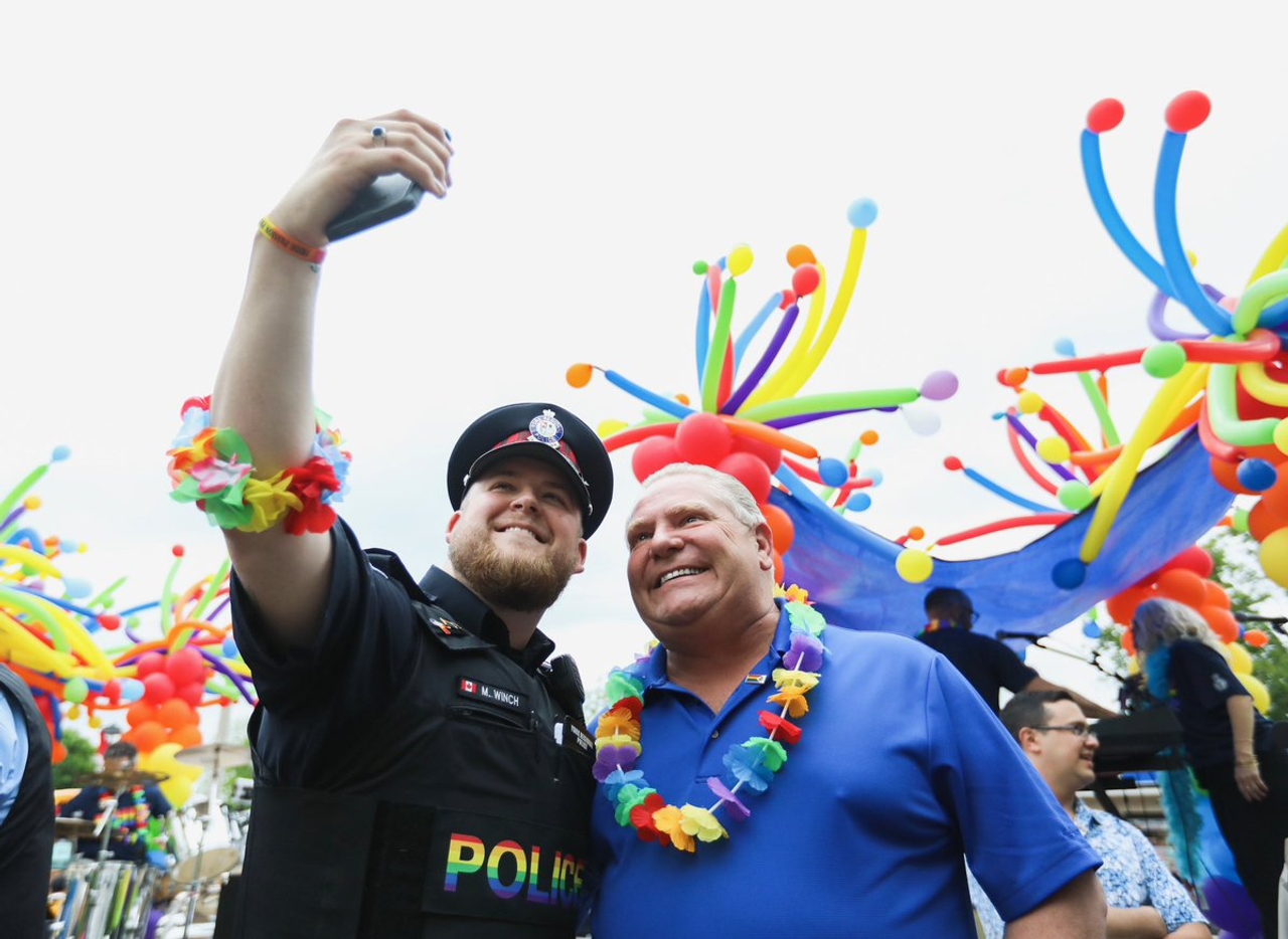 What people are saying about Doug Ford's surprise appearance at the York Pride Parade