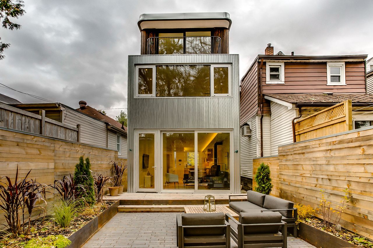 House of the Week: $1.8 million for a modern, metal-clad home on the Danforth