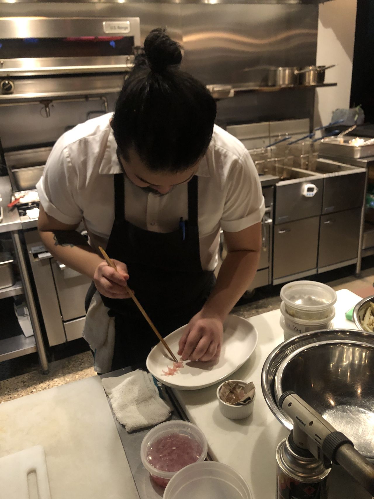 Where chef Jesse Vallins gets stewed oxtail, katsu sandos and cheese fondue in the east end