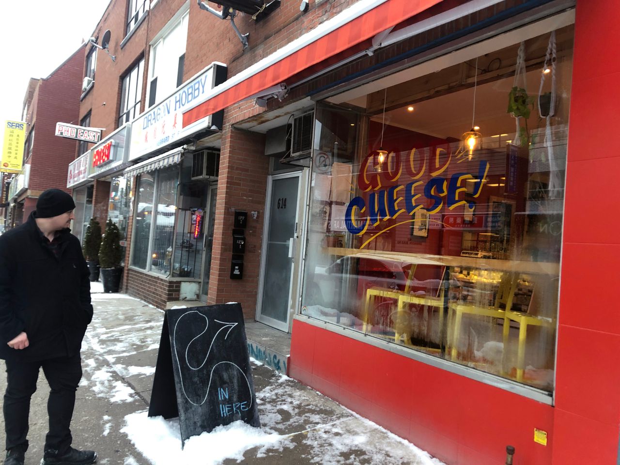 Where chef Jesse Vallins gets stewed oxtail, katsu sandos and cheese fondue in the east end